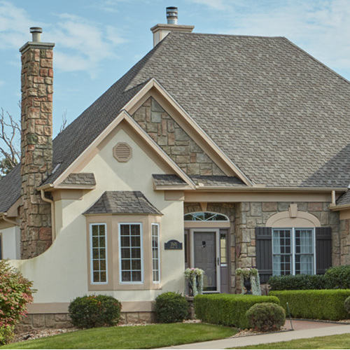 A new residential roof
